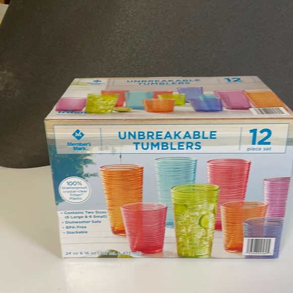 member's mark unbreakable tumblers